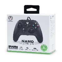 Bilde av PowerA Nano Enhanced Wired Controller for Nintendo Switch - Black - Videospill og konsoller