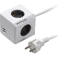 Bilde av PowerCube med 1,5 meter ledning Lamper &amp; el > Kabel &amp; ledning