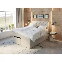 Bilde av Premium regulerbar seng 140x200 - sand