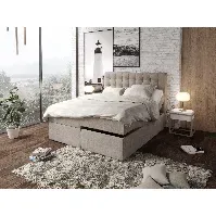 Bilde av Premium regulerbar seng 180x200 - beige
