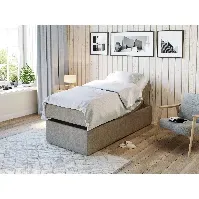 Bilde av Premium regulerbar seng 90x200 - beige