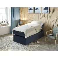 Bilde av Premium regulerbar seng 90x200 - mørk blå