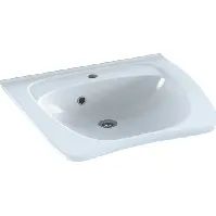 Bilde av Pressalit Care Matrix Curve II håndvask, 60 x 48,7 cm, hvit Baderom > Servanten