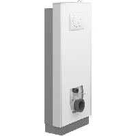 Bilde av Pressalit Care Select TL1 toalettoppheng, gulvavløp, elektrisk, hvit Baderom > Toalettet