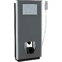 Bilde av Pressalit Care Select TL1 toalettoppheng, veggavløp, elektrisk, grå Baderom > Toalettet