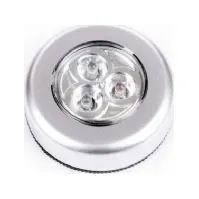 Bilde av Promis SELVklebende berøringslampe, batteridrevet, 3 lysdioder Elektrisitet og belysning - Innendørs belysning - Annen belysning