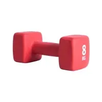 Bilde av Pure2improve P2I201450, Fast vekt Dumbbell, Rød, Neopren, 8 kg, 1 stykker Sport & Trening - Sportsutstyr - Treningsredskaper
