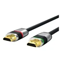 Bilde av Purelink Ultimate ULS1000 - HDMI-kabel med Ethernet - HDMI hann til HDMI hann - 10 m - trippel beskyttelse - svart - rund, 4K-støtte PC tilbehør - Kabler og adaptere - Videokabler og adaptere