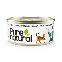 Bilde av Purenatural Cat Fillet Tuna & Salmon 70 g Katt - Kattemat - Våtfôr