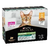 Bilde av Purina Pro Plan Cat Adult Sterilised Maintenance Chicken Multipack 10x85 g Katt - Kattemat - Våtfôr
