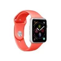 Bilde av Puro ICON - Klokkestropp for smart armbåndsur - størrelse S/M og M/L - Korall - for Apple Watch (38 mm, 40 mm) Helse - Pulsmåler - Tilbehør