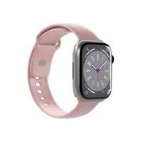 Bilde av Puro ICON - Klokkestropp for smart armbåndsur - størrelse S/M og M/L - støvet rosa - for Apple Watch (38 mm, 40 mm, 41 mm, 42 mm, 44 mm, 45 mm, 49 mm) Helse - Pulsmåler - Tilbehør