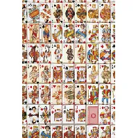 Bilde av Puslespill Spillekort 1000 biter Strikking, pynt, garn og strikkeoppskrifter