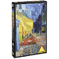 Bilde av Puslespill Van Gogh Terasse i skumring 1000 biter Strikking, pynt, garn og strikkeoppskrifter