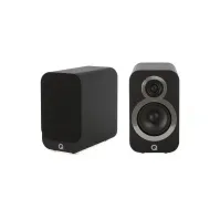 Bilde av Q Acoustics Q3010i pair of pedestal speakers, black PC & Nettbrett - PC tilbehør - PC høyttalere