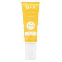 Bilde av Q+A Peptide Renewing Face Sunscreen SPF50 50ml Hudpleie - Solprodukter - Solkrem og solpleie - Ansikt