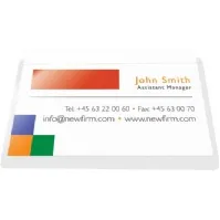 Bilde av QConnect Selvklebende lomme for etiketter 56x93cm (KF27039) Arkivering - Kortholdere - Visittkortholdere