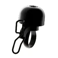 Bilde av Qibbel Paperclip mini bell, ringeklokke, sort UTSTYR Sykkeltilbehør Diverse tilbehør