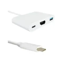 Bilde av Qoltec - Ekstern videoadapter - USB-C - HDMI PC-Komponenter - Skjermkort & Tilbehør - USB skjermkort
