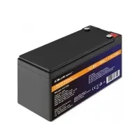 Bilde av Qoltec LiFePO4 litiumjernfosfatbatteri | 12,8V | 9 Ah | 115,2Wh | BMS PC & Nettbrett - UPS - Erstatningsbatterier