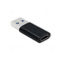 Bilde av Qoltec - USB-adapter - USB (hann) til 24 pin USB-C (hunn) - svart PC tilbehør - Kabler og adaptere - Adaptere