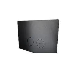 Bilde av Qtoo betjeningsplade - pvd børstet charcoal. Passer til Geberit Sigma 112 Rørlegger artikler - Baderommet - Tilbehør til toaletter