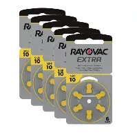 Bilde av RAYOVAC Rayovac Extra Advanced ACT 10 gul 5-pakk Batterier og ladere,Batterier til høreapparat