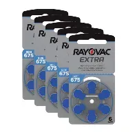 Bilde av RAYOVAC Rayovac Extra Advanced ACT 675 blå 5-pakk Batterier og ladere,Batterier til høreapparat