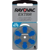 Bilde av RAYOVAC Rayovac extra advanced ACT 675 blå Batterier og ladere,Batterier til høreapparat
