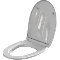 Bilde av ROCA ADELE Toalettsete med lokk, soft close og hurtigutløser, hvit Backuptype - VVS