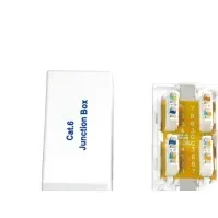 Bilde av ROLINE Junction Box Cat.6, UTP, Hvit, Plast PC tilbehør - Kabler og adaptere - Nettverkskabler