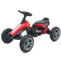 Bilde av Racing 01 GoKart til børn, Rød (3-6 år) Utendørs lek - Gå / Løbekøretøjer - Pedal kjøretøy