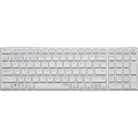 Bilde av Rapoo RAPOO Keyboard MULTIMODE E9700M BLADE WIRELESS KEYBOARD, 2.4GHz/BT 5.0/BT 3.0 WHITE PC & Nettbrett - PC tilbehør - Tastatur