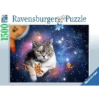 Bilde av Ravensburger - Cats In Space 1500p - (10217439) - Leker