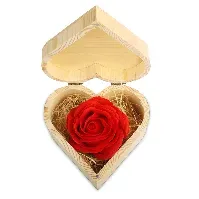 Bilde av Red Soap Rose Heart Box (04469) - Gadgets