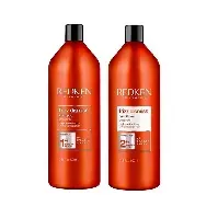 Bilde av Redken - Frizz Dismiss Shampoo 1000 ml + Redken - Frizz Dismiss Conditioner 1000 ml - Skjønnhet