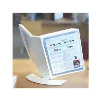 Bilde av Registersystem Tarifold A4 bordstander hvid - inkl. 10 lommer Arkivering - Presentasjonsmapper & omslag - Dokument presentasjoner & tilbehør