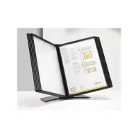 Bilde av Registersystem Tarifold A4 m/10 lommer sort Arkivering - Presentasjonsmapper & omslag - Dokument presentasjoner & tilbehør