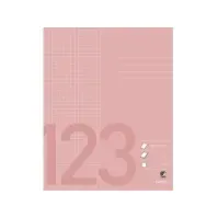 Bilde av Regnehæfte Bantex, 17 x 21 cm, kvadreret 5 x 5 mm, rosa, 20 stk. Skriveredskaper - Skrivetilbehør - Andre