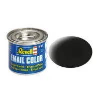 Bilde av Revell Email Color 08 Black Mat 14ml., Scale Model Engineering Objects Leker - Biler & kjøretøy