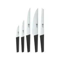Bilde av Richardson Sheffield knife set + holder Edge (5-piece) Kjøkkenutstyr - Kniver og bryner - Kokkekniver