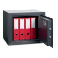 Bilde av Rieffel ECOSAFE 450 E, Frittstående safe, Grafitt, Elektronisk, 40 l, 1 hyller, 480 mm Huset - Sikkring & Alarm - Safe
