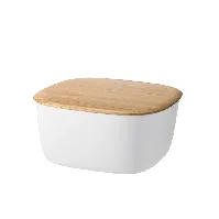 Bilde av Rig-Rig Box-It Brødboks 23cm Hvit Hjem og hage - Kjøkken og spisestue - Matoppbevaring - Brødbokser og -poser
