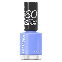 Bilde av Rimmel 60 Seconds Super Shine Nail Polish #856 Blue Breeze 8ml Sminke - Negler - Neglelakk