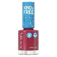Bilde av Rimmel London Kind & Free Clean Cosmetics Nail Polish 166 Cherry Sminke - Negler - Neglelakk