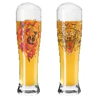 Bilde av Ritzenhoff Brauchzeit No. 21&22 Hvete ølglass, 2 stk Ølglass