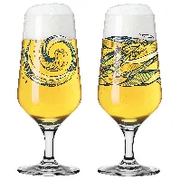 Bilde av Ritzenhoff Brauchzeit pilsnerglass, 2 stk, #3&4 Ølglass