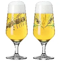 Bilde av Ritzenhoff Brauchzeit pilsnerglass, 2 stk, #5&6 Ølglass