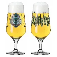 Bilde av Ritzenhoff Brauchzeit ølglass pilsner, 2 stk Ølglass