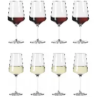 Bilde av Ritzenhoff Lichtweiss rødvin/hvitvinsglass, 8-pack Vinglass